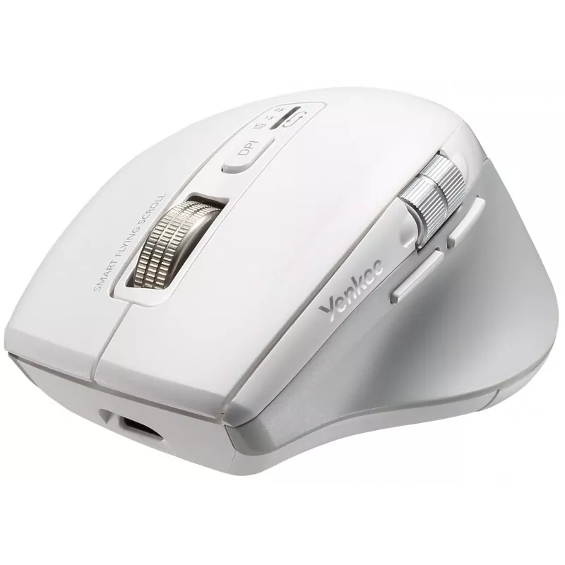 Draadloze muis YENKEE 2095WH SPIN DUAL Smart Flying Scroll