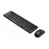 Wireless Combo MK220, draadloos, RF draadloos, QWERTZ, zwart, muis