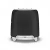 Toaster Smeg 50's Style TSF01BLMEU 2 sneetjes zwart roestvrijstaal