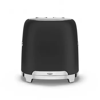 Toaster Smeg 50's Style TSF01BLMEU 2 sneetjes zwart roestvrijstaal