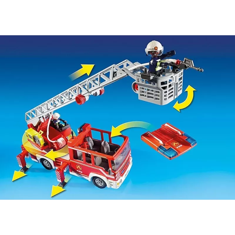 Truck Playmobil brandweerladder eenheid 9463