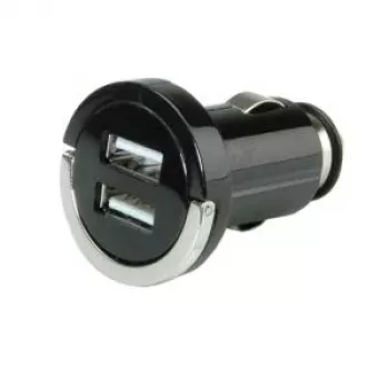 VALUE USB-oplader - autovoeding - 10 watt - 2,1 A - 2 uitgangspoorten (USB)