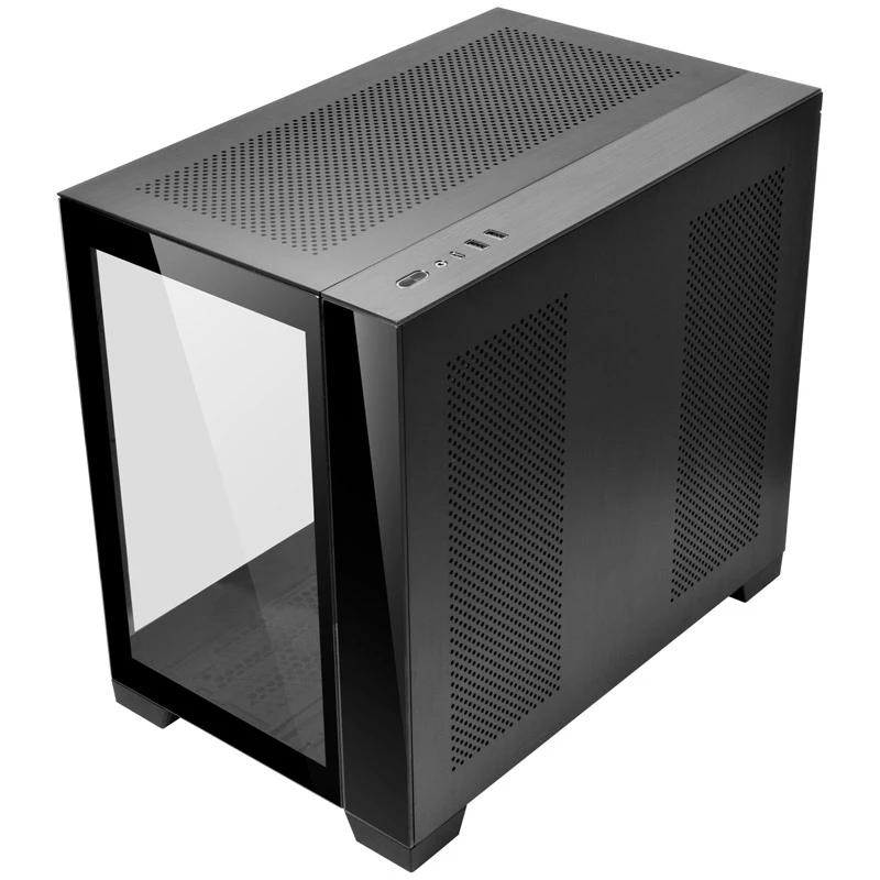 PC-behuizing Lian Li O11D Mini-X Mini Tower zwart