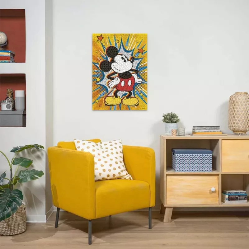 Puzzel Disney Retro Mickey (1000 stukjes)