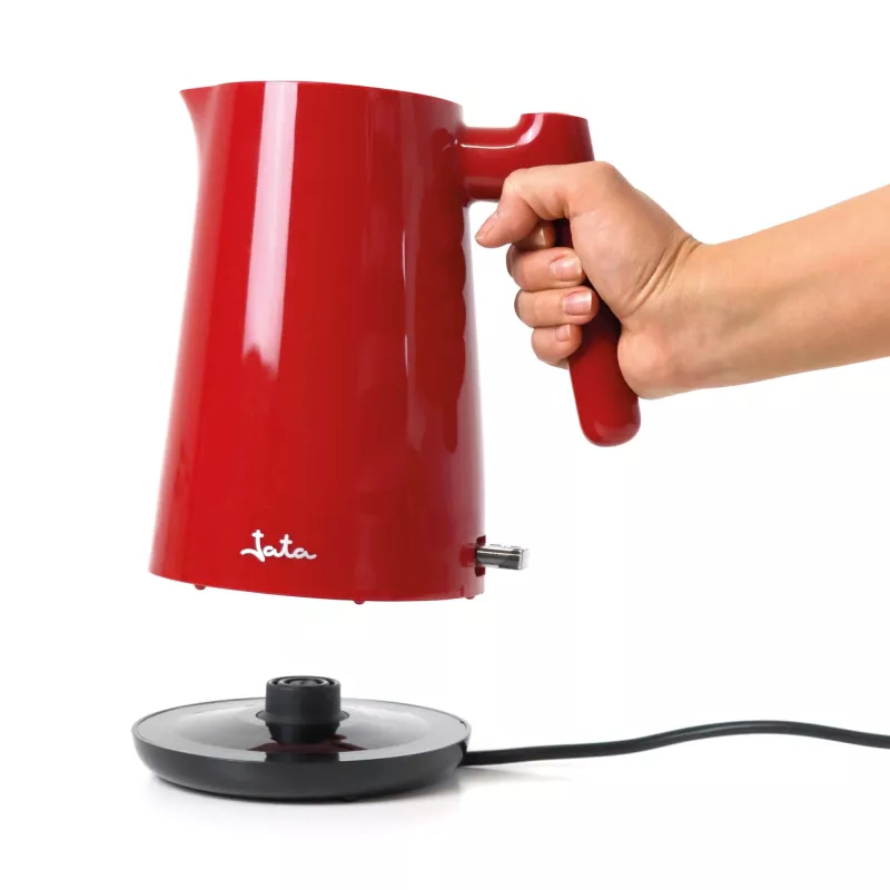 Elektrische waterkoker JATA 1 L 2200 W rood