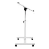 Maclean mobiele bureau-/laptopstandaard, wit, hoogteverstelling 59-89 cm, max. 30 kg, MC-121 W