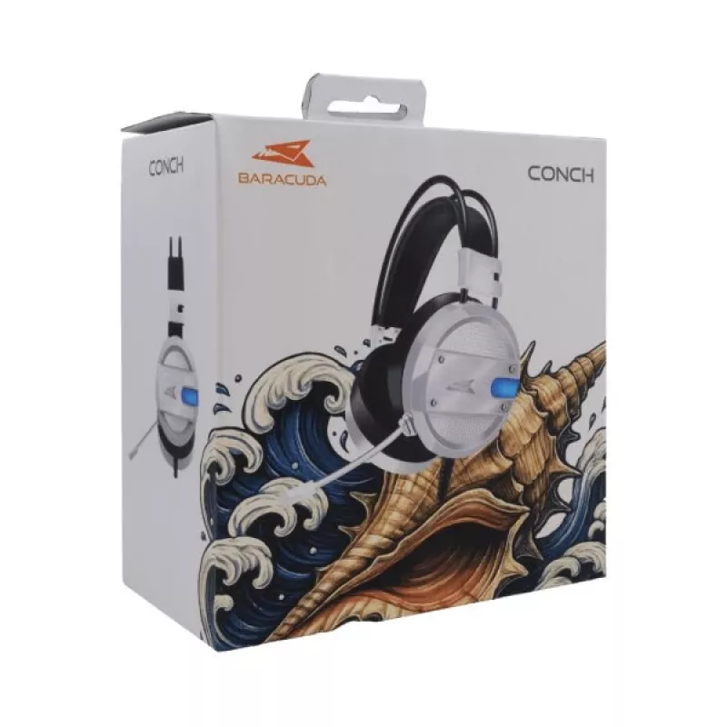 Baracuda BGH-031 Conch headset, wit