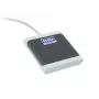 HID OMNIKEY 5022 CL (antraciet/grijs) - korte kabel van 10 cm - alleen contactloze (13,56 MHz) lezer - CCID-conform - optionele kaarthouder en montageaccessoires - MOQ 10 en veelvouden