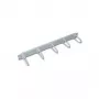 Triton RAC-VP-X11-A1 19 inch kabelmanagementpaneel 1U, 6 grote kabelhouders, grijs