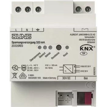 JUNG 20320 REG spanningsvoeding 320mA KNX 20320REG