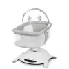 Wieg / schommelwieg Lionelo Bella set grijs beton – babybed met schommel functie