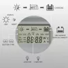 Qoltec, solar MPPT-laadregelaar met temperatuursensor 20A 12V/24V display LCD 2 X USB
