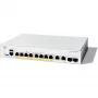 Cisco Catalyst 1300-8FP-2G - switch - L3 - managed - 8 x 10/100/1000 (PoE+) + 2 x Combo Gigabit SFP/RJ-45 - rack-monteerbaar - PoE+ (120 W) (C1300-8FP-2G)