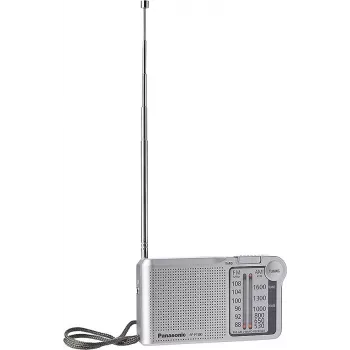 Panasonic RF-P150DEG draagbare analoge radio zilver