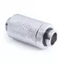Alphacool ES D-Plug 31,5 mm, G1/4 buitendraad – G1/4 buitendraad, chroom