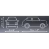 Bouwset Cobi Youngtimer Collection Fiat 126p el 24531 — 150 onderdelen