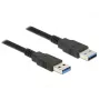 USB-kabel DeLOCK 85059 USB 3.2 Gen 1 0,5 m zwart