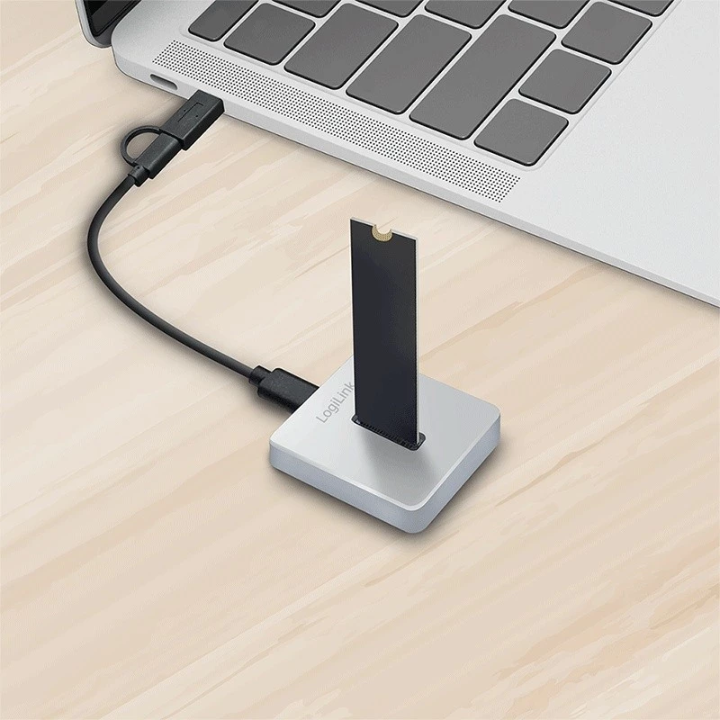 Dockingstation 1 poort USB 3.2, M.2 NVMe