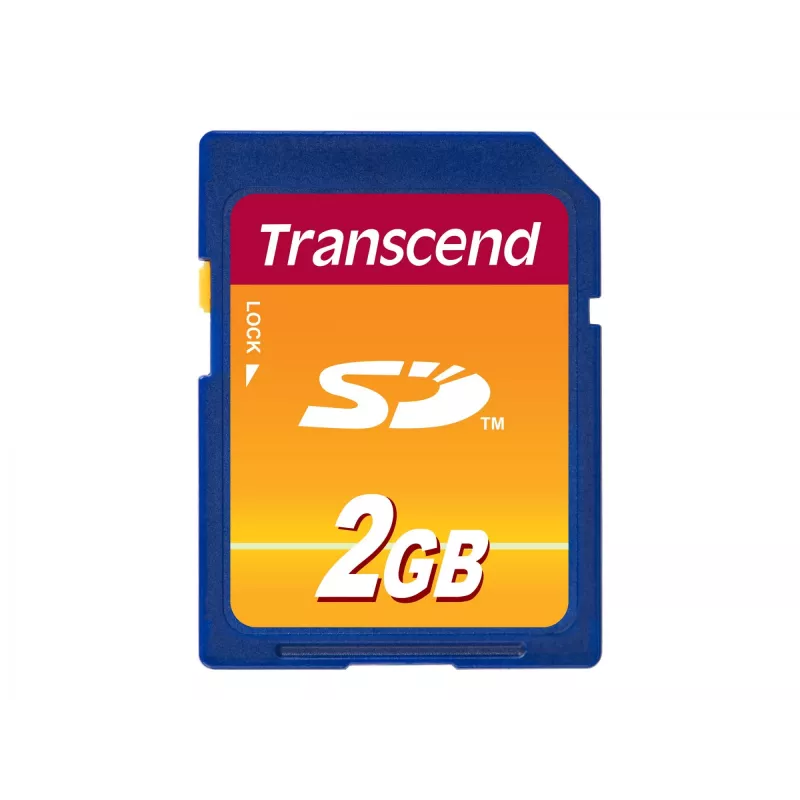 Transcend flashgeheugen 2GB SD MLC TS2GSDC