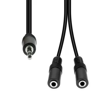 ProXtend 3-pins naar 2×2-pins kabel M32XM2F-002, 1 m, 18 AWG