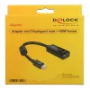 Delock - videoadapter - Mini DisplayPort male naar HDMI female - 18 cm (65099)