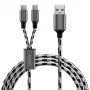LogiLink CU0202 USB-kabel USB 2.0 1,2 m USB A USB C/Micro-USB A grijs