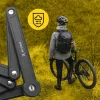 Opvouwbaar fietsslot MANTA XR00FL01 – gesegmenteerd ontwerp voor framemontage