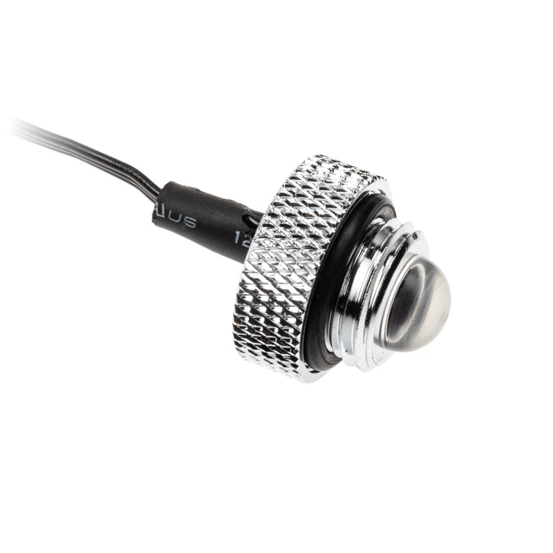 XSPC ARGB LED afsluitstop, G1/4, 5V 3Pin - chroom