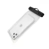 Beschermend, waterdicht universeel telefoonhoesje FIXED Fixed Float — zwart, universele pasvorm, waterdichte hoes