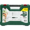 V-Line TIN boor-/bitset, 91-delig, boor- & bitset (groen)