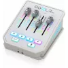 Audiomixer TC-Helicon GO XLR Mini-WH wit — compacte USB-vocal/interface-mixer voor streaming