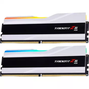 DIMM 32 GB DDR5-6000, geheugen wit, F5-6000J2836G16GX2-TZ5RW, Trident Z5 RGB, INTEL XMP