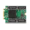 DeLOCK 61062 interne SATA-adapter M.2 naar SATA 6 Gbit/s RAID 0 1 10 JBOD