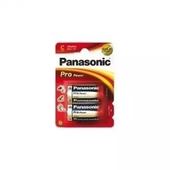 Panasonic 1x2 LR14PPG - wegwerpbatterij - alkali - 1,5 V - 2 stuks - blauw - goud - rood - 25.