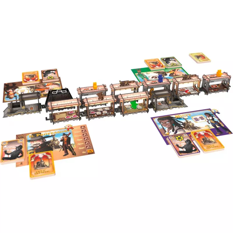 Colt Express - Gepanzerter Zug & Wachposten, bordspel-uitbreiding