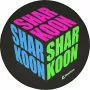 Stoelmat Sharkoon SKILLER SFM11 Cube blauw groen roze polyester 1200x1200x5mm
