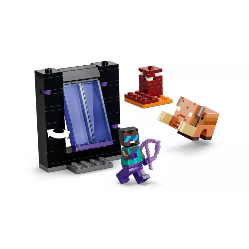 LEGO MINECRAFT 21584 reis door het Nether- en End-portaal