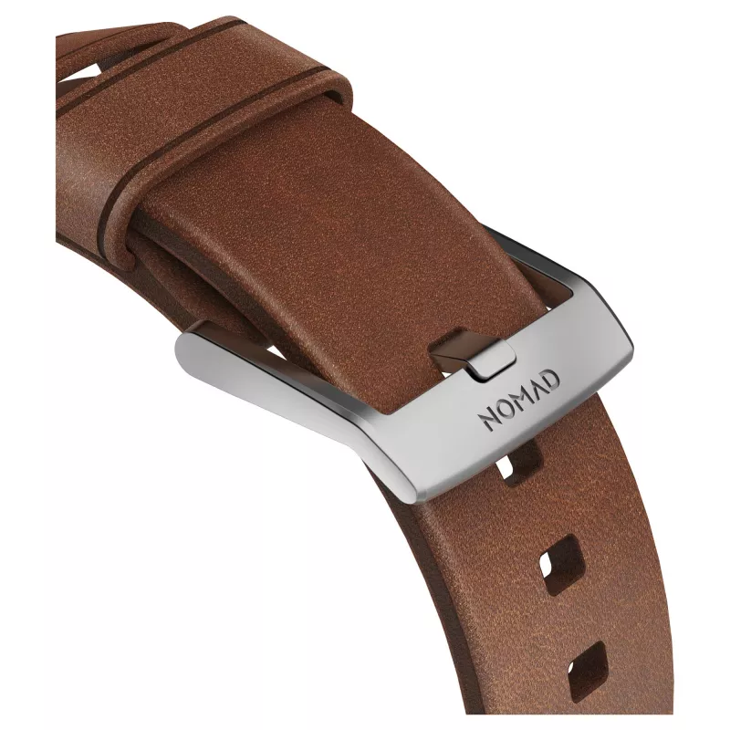 Band Nomad NM1A4RSM00 voor smartwatch – bruin leer