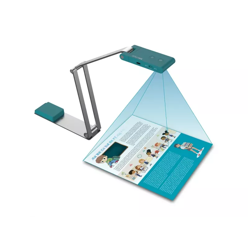 I.R.I.S. IRIScan Visualizer 7 overheadscanner 4160 x 3120 DPI A3 arctisch blauw, zilver