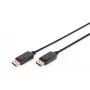 Verbindingskabel DisplayPort met vergrendeling 1080p 60Hz FHD Type DP / DP M / M zwart 3m