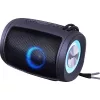 DEFENDER Enjoy S200 65200 draagbare Bluetooth-luidspreker, TWS, 5 W, LED-licht, FM, microSD, accu van 10 uur, zwart