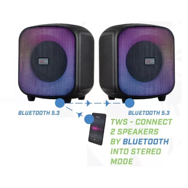 Bluetooth-luidspreker FM/USB PowerCUBE 500