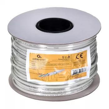 Gembird CAT6 FTP 100m netwerkkabel grijs F/UTP (FTP)