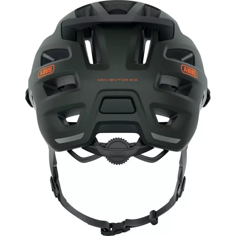 Open helm ABUS Moventor 2.0 groen In-Mold-constructie matte afwerking