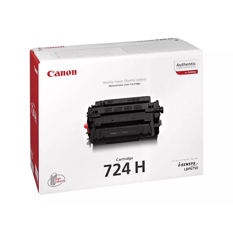 Canon CRG-724H tonerpatroon, 1 st., origineel, zwart