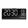 Wekker CR10ALU FM PLL met ingebouwde temperatuur- en luchtvochtigheidssensor