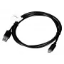USB-A naar USB-C-kabel LANBERG CA-USBO-20CU-0018-BK — USB 2.0, 1,8 m, zwart