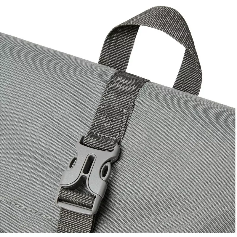 City-rugzak Rivacase Gremio grijs polyester rPET 280x135x430mm