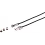 Magnetische USB-A 3-in-1 kabel ShiverPeaks 14-19011 — 540° draaibare 7-pin, 2,0 m