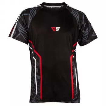 Polesetter ONE Simracing-shirt rood - S